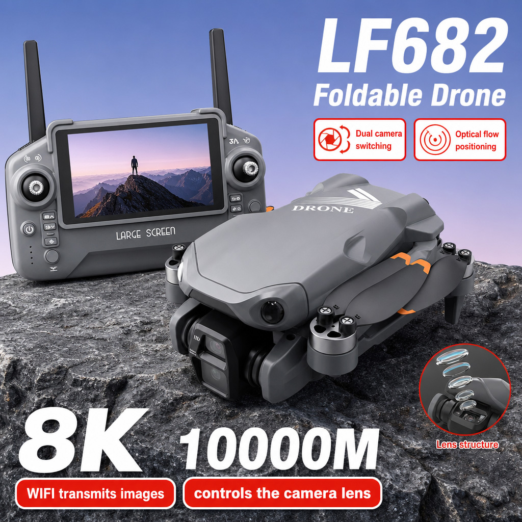 Dji Drone Mini 4 Pro - Foto Udara Drone LF682 8K HD