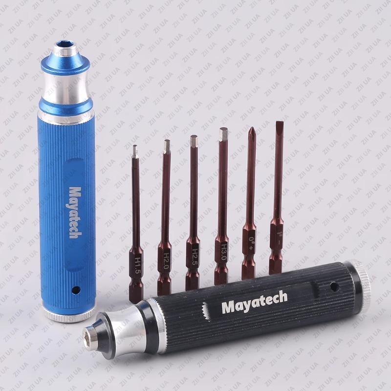 Set Alat Obeng Hex 6-in-1 Magn - Rc Helicopter Tool Kit ulasan dan harga