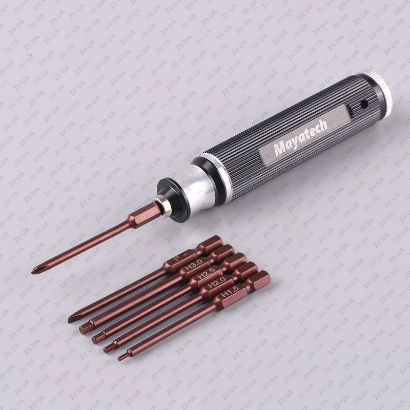 Set Alat Obeng Hex 6-in-1 Magn - Rc Helicopter Tool Kit ulasan dan harga
